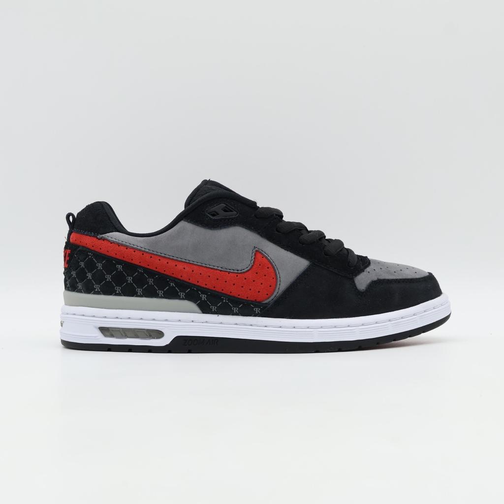 IM7147-001 Nike SB Paul Rodriguez Low Bred Black and Flint Grey (Men's)