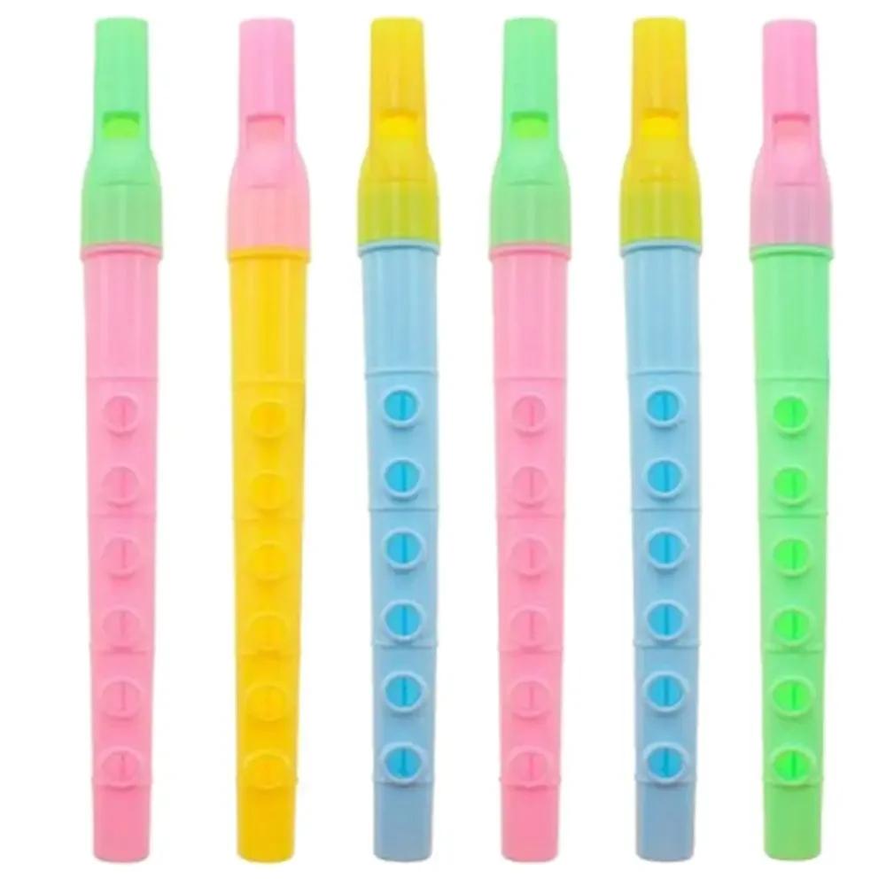 

20 PCs Mini Fun Kids party favor colorful Flute Musical instrument toys birthday gift souvenir piñata Boys Girls carnival prizes L