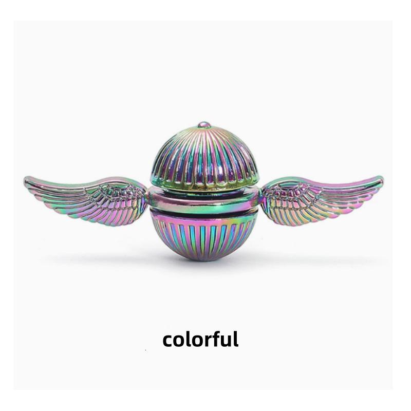 Magic Orb Anxiety Toy Fidget Spinner Stress Relief Reducer Spin Fidgets Hand Bearing Tri Spinner Novelty Gift for Adults