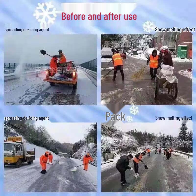 Iron Curtain Cloud Eco-Friendly De-icing Salt