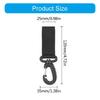 4Pcs Tactically Hanging Buckles Fastener Hook Carabiner Keychains Buckles Clip Nylon Webbing Belt Carabiner Easy to Use