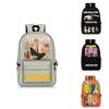 Stunning Child/adult Chainsaw Man Backpack Schoolbag Anime Bag