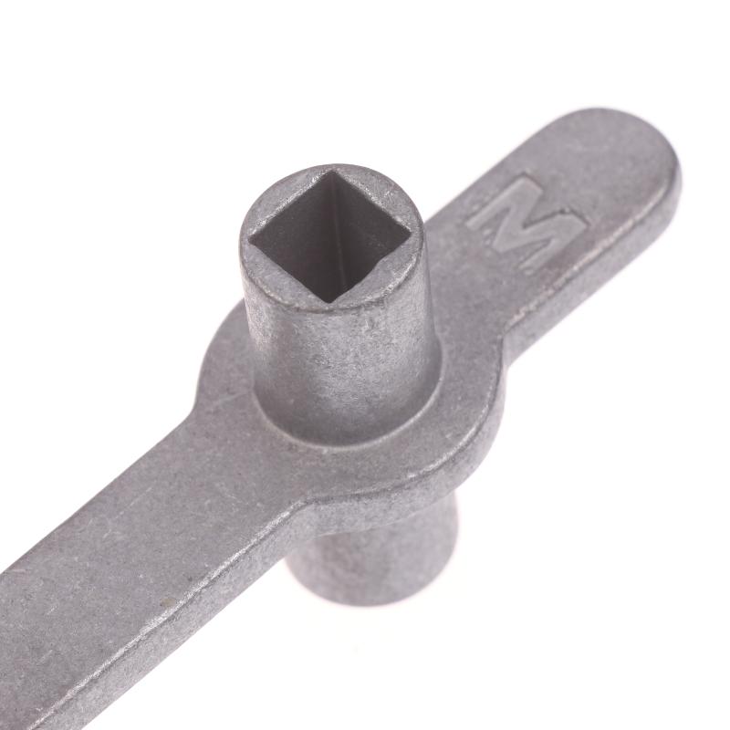 Stainless Steel Radiator Bleed Key Handle Efficient Heating Radiator Bleed Key 5Mm Hole Core Plumbing Bleed Wrench Repair Tools