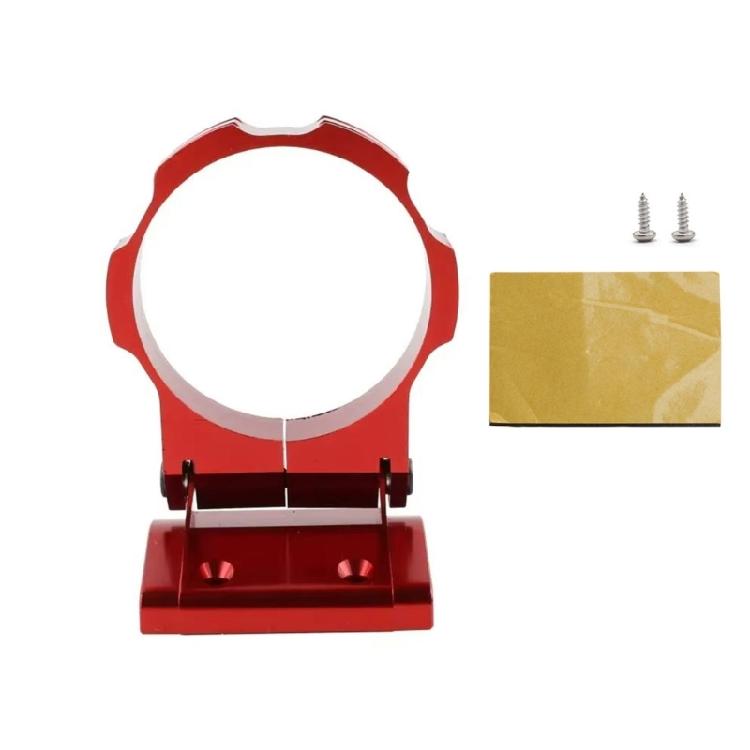 Регулируемый одноотверстиевый кронштейн 2 дюйма 52 мм Алюминиевый держатель для крепления стойки-кожуха для автомобильных датчиков Кронштейн для крепления датчика на стойку автомобиля