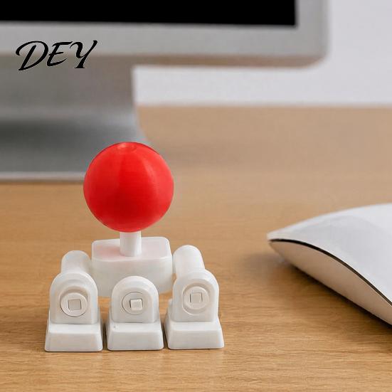 Handcrafted Gaming Art Keyboard Joystick Keycap, DIY 3D Printed Arcade Fighting Stick Adapter for Console Decoration WASD Keys, In-Game Movement