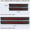 Car Door Sill Protector Compatible With Nissan Frontier Accessories, For Frontier Sill Scuff Plate Sticker Decoration