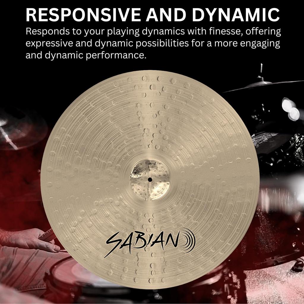 SABIAN STRATUS Crash Thin Natural Finish 16" STR-16CR