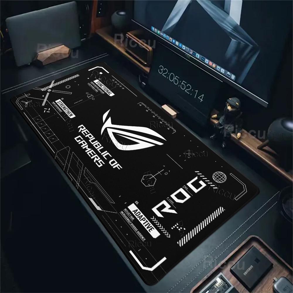 HD ASUS Game Rug Extended Aesthetics Mouse Pad Design ROG Minimalist Computer Gamer Nonslip Keyboard Lockedge Office Accessories