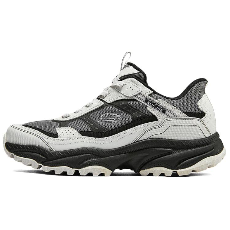 Skechers Vigor At Повседневные низкие кроссовки для бега Мужские кроссовки Серый Черный 237744-GYBK 42