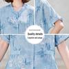 Hodo Women's Summer Two-Piece Shirt & Wide-Leg Pants Set