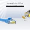 Cat6 Gigabit Oxygen-Free Copper Finished Patch Cable for Computer Router & Networking.