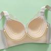 Adjustable Bra Women's Plus Size Bra Women's Underwire Bra Thin Design Gathered Bra Double Breast Support Anti Sagging Bra