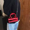 Contemporary Acrylic Cylinder Handbag Perfect for ShoppingTraveling and Dating