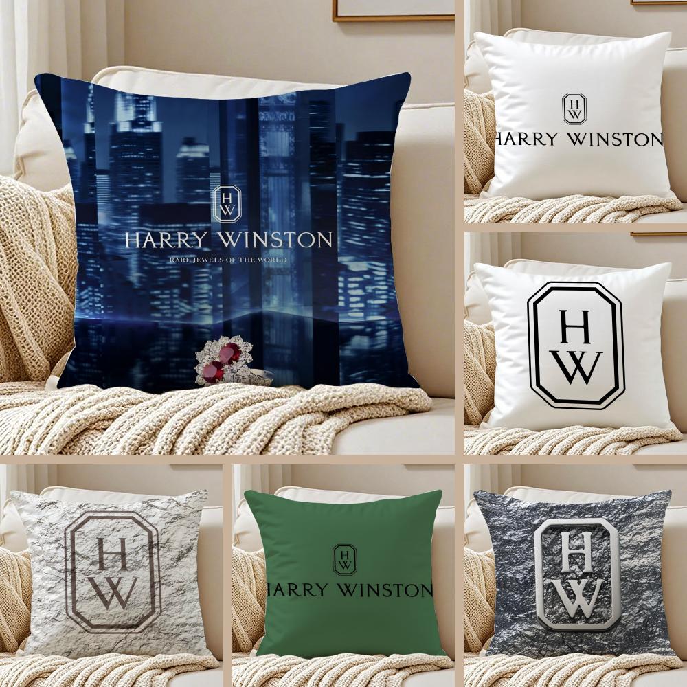 Luxury Brand HHarry WWinston Cushion Cover Pillowcase Antidustmite living Room Sofa Decor Cushion Room