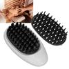 Electric Scalp Hair Scrubber Massager Brush Hair Regrowth Red Blue LED Vibrating Hairbrush Comb