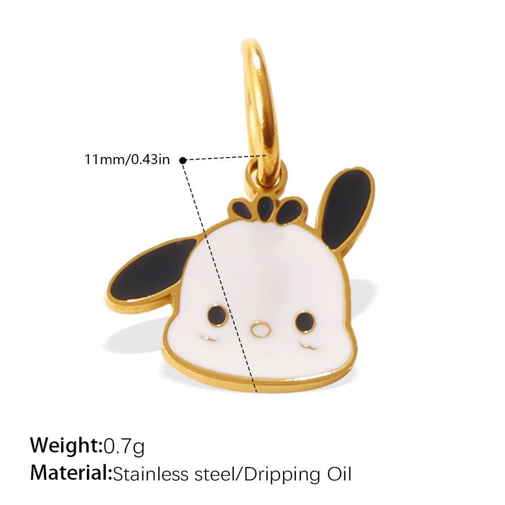 Adorable Animal Charm Series: Cat, Dog & Squirrel Pendants for DIY Bracelets