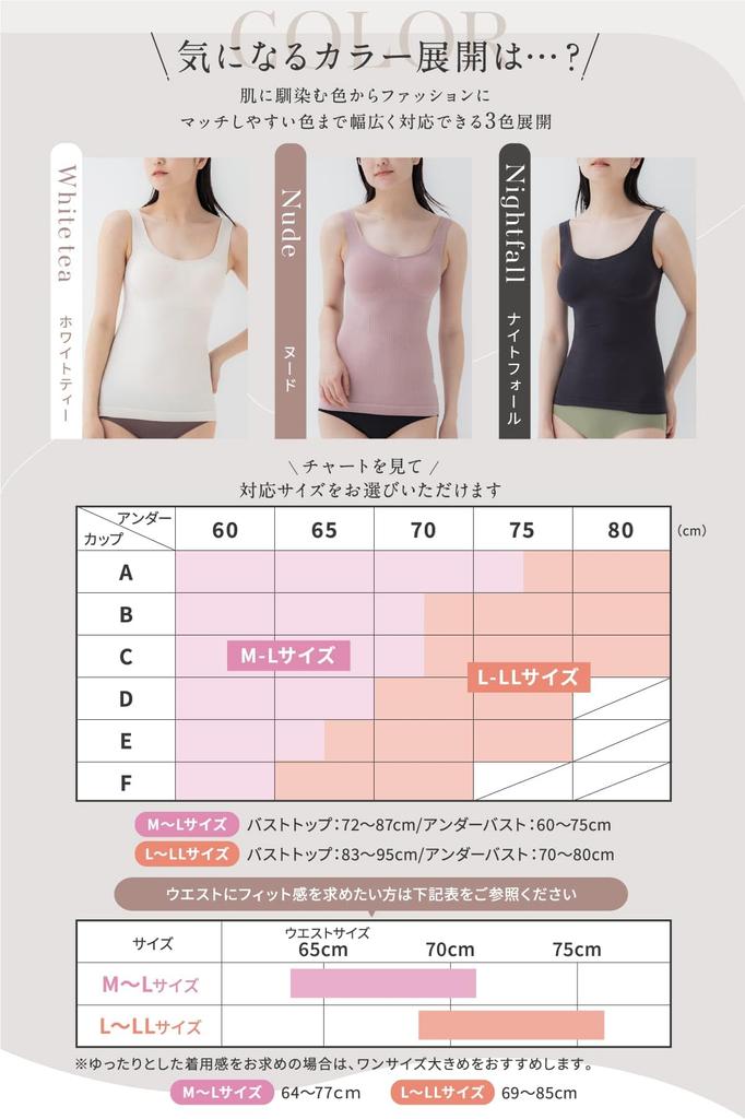 Glamorous Spats Yura Fit 2024 Edition Bra Top with Compression Night Tank Shape Compression Pressure Bust and 3 Sizes Nude Cups, Innerwear, Camisole,