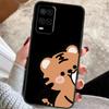 Funny Animal Cats Dog Tiger Couple Case For Oppo A38 A74 A94 A54 A18 A58 A78 A98 A80 A60 A40 A96 A76 A16 A15 A17 A57 A77 A5 Pro