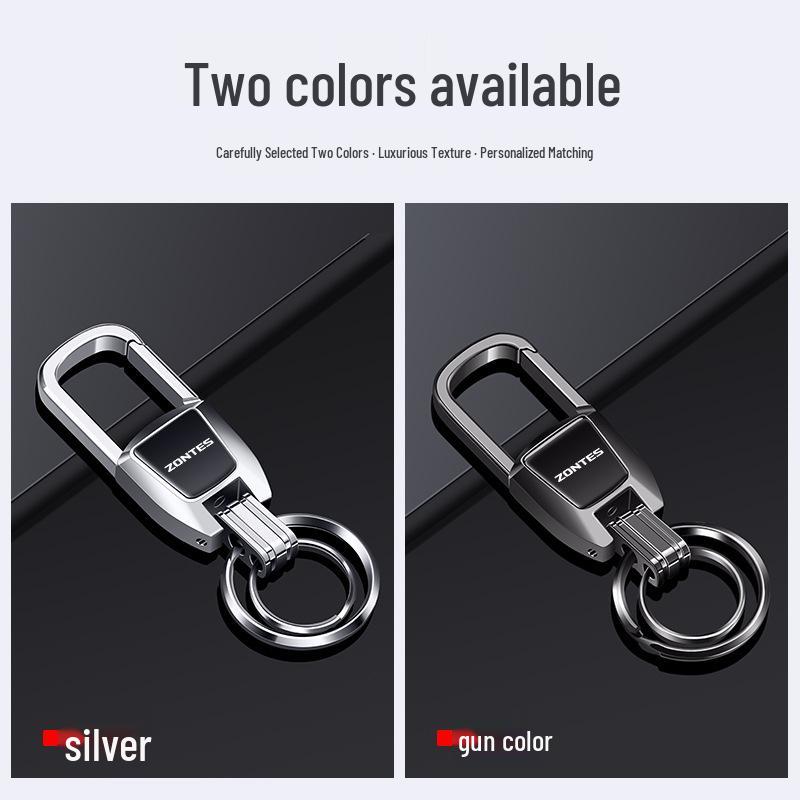 Zinc Alloy Keychain for Zongshen 350R/703R/GK350/350T - High-End Feel