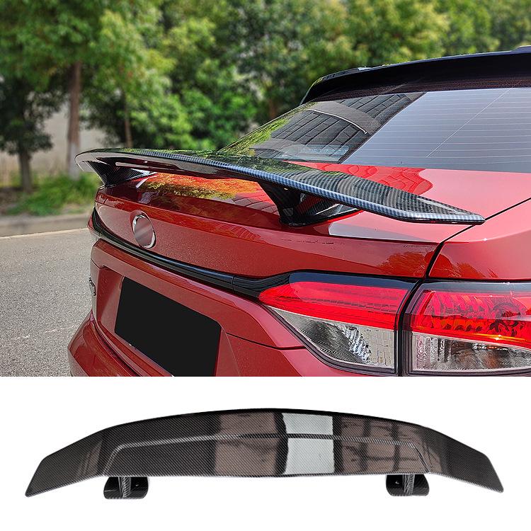 Universal No-Drill Rear Spoiler for 2019-2024 Toyota Levin Corolla: Wing & Roof Body Kit.