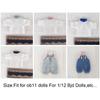 Toys Accessories for Obitsu11 Doll Fashion Overalls Denim Pants Doll Clothes Pants T-shirt Suits