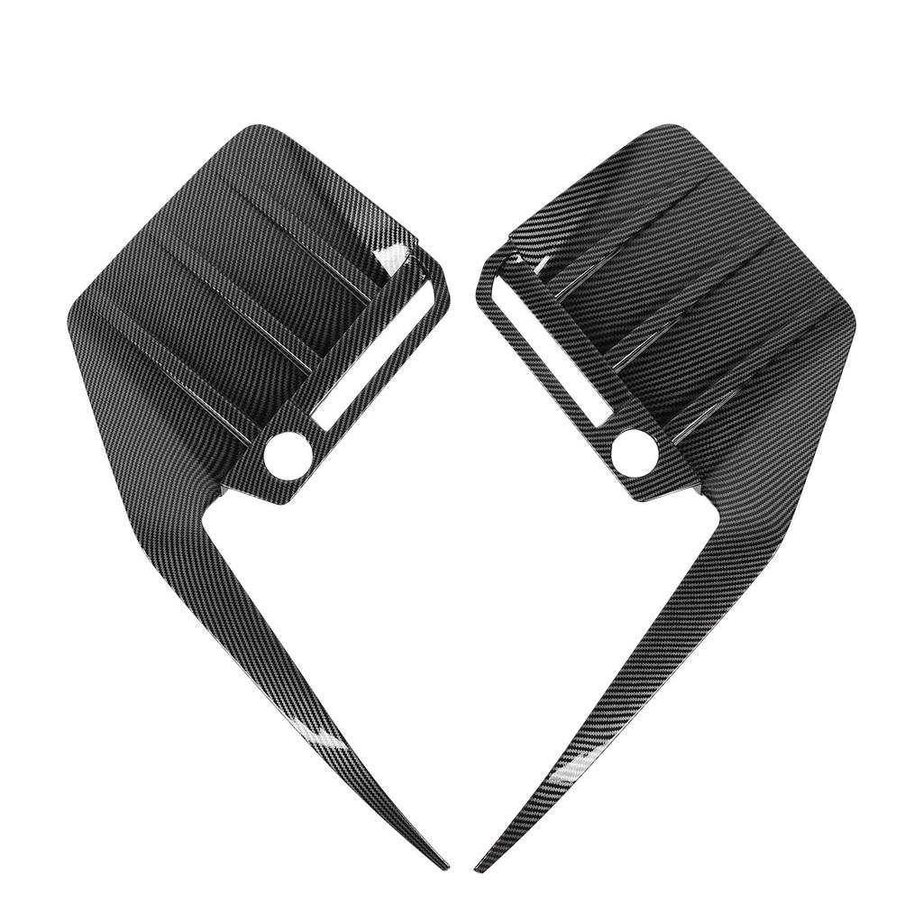 2PCS Rear Bumper Side Spoiler Left Right Sporty Appearance Rear Bumper   Vent Cover Trim for M2 G87 2023 Onwards