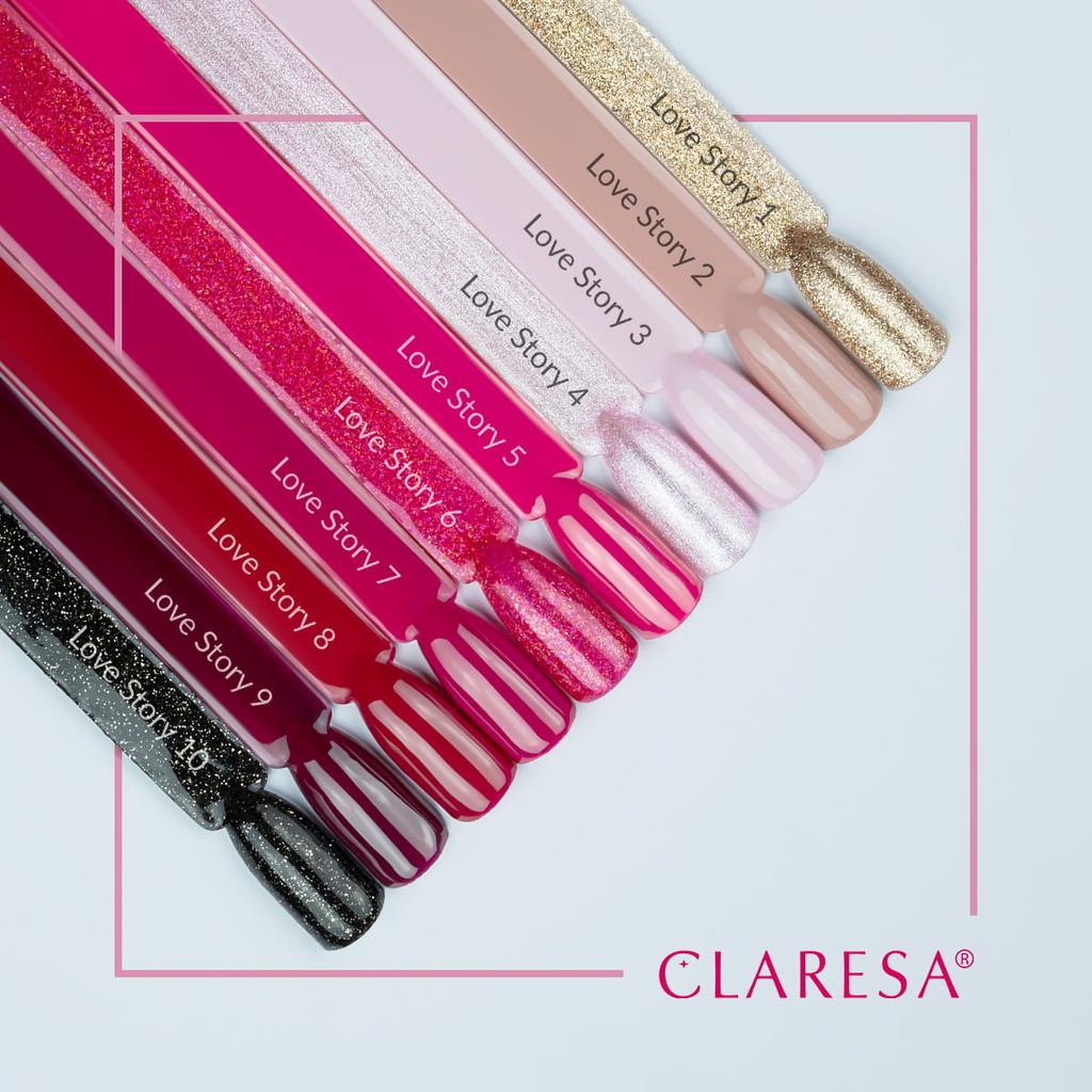 Claresa lakier hybrydowy love story 3 5g