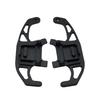 Leihuo Extension Paddle Shift Cover for Golf MK7 GTI R R-line Scirocco Passat 2014-2019 (Black)