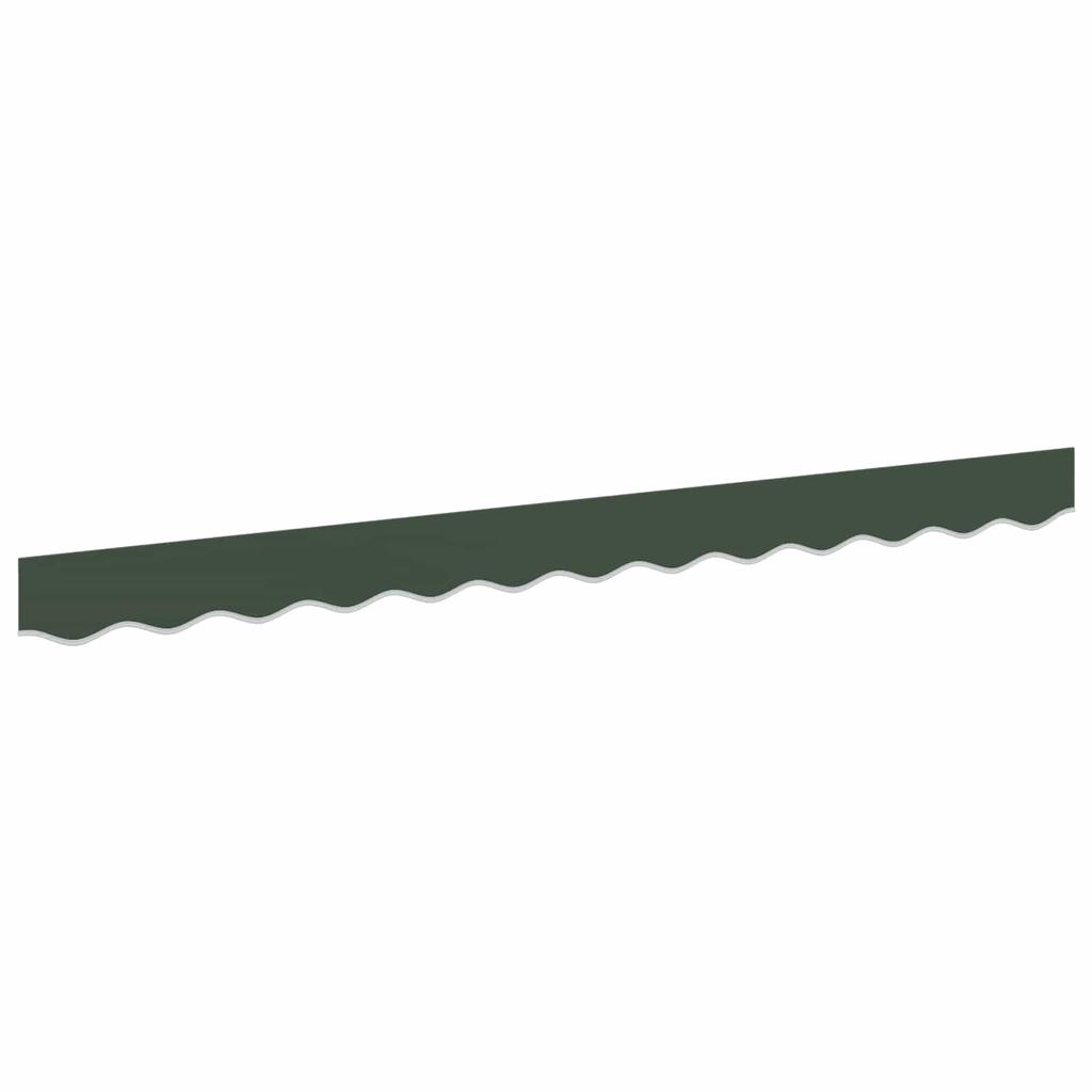Awning Valance Replacement Dark Green 281 x 20 cm Polyester