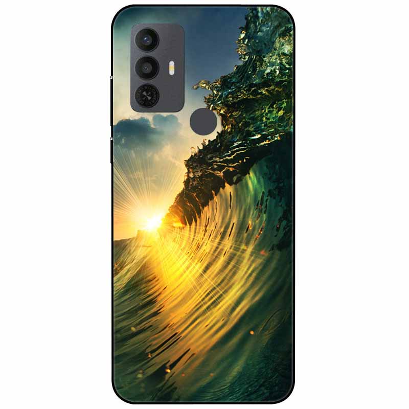 Für TCL 30 SE Hülle 305 6.52'' Silikon Weich Mode TPU Handyhülle für TCL 305 306 30SE Hülle 6165A Bumper Funda für TCL30SE 405