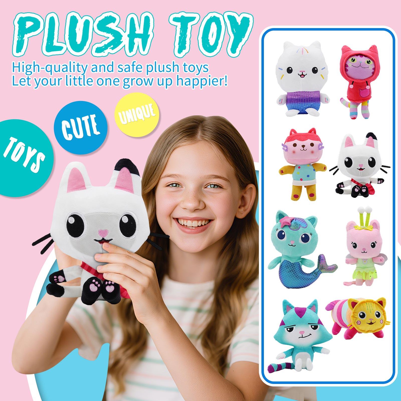 

8 Pc Plush Doll Toy Gift Cartoon Style Children s Rag Doll Doll One Size