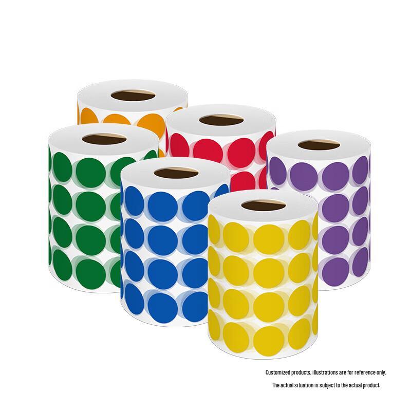 Printable 20mm Round Dot Labels