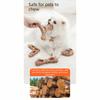 Bone-Like Shape Dog Teething Toy Natural Non-Toxic Imitation Bone Dog Toy  Small Dogs