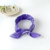 Cotton Paisley Print Bandana Headband Unisex Square Scarf for Outdoor Activities and Daily Wear