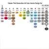 Fakale 3rd Gen Soft Tip Anime Double-Ended Marker Pen Set - 480 Colors, Alcohol-Based