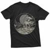 Lost Voyager Skull Mushroom Surreal Horror T-Shirt