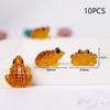 10Pcs Noctilucent Frog Doll House Miniatures Cute Fairy Garden Gnome Moss Terrarium Decor Crafts Bonsai Diy Supplies Figurine