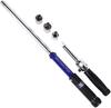 Drive Torque Wrench with 3 1/2-inch Click-through Sockets, 17/19/21mm