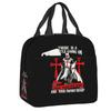 Templar Knight Jerusalem Cross Seal Medieval Warrior Symbol Thermal Insulated Lunch Bag Women Resuable Lunch Tote Food Box