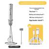 Compact Electric Milk & Egg Frother - Handheld Whisk & Beater for Creamy Coffee and Smooth Mixtures