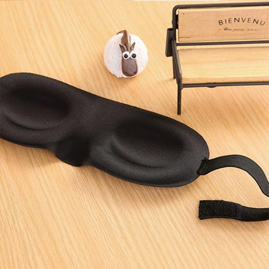 3D spící oční maska pro muže a ženy – Ochrana očí, Roztomilá, Uvolňující únavu
