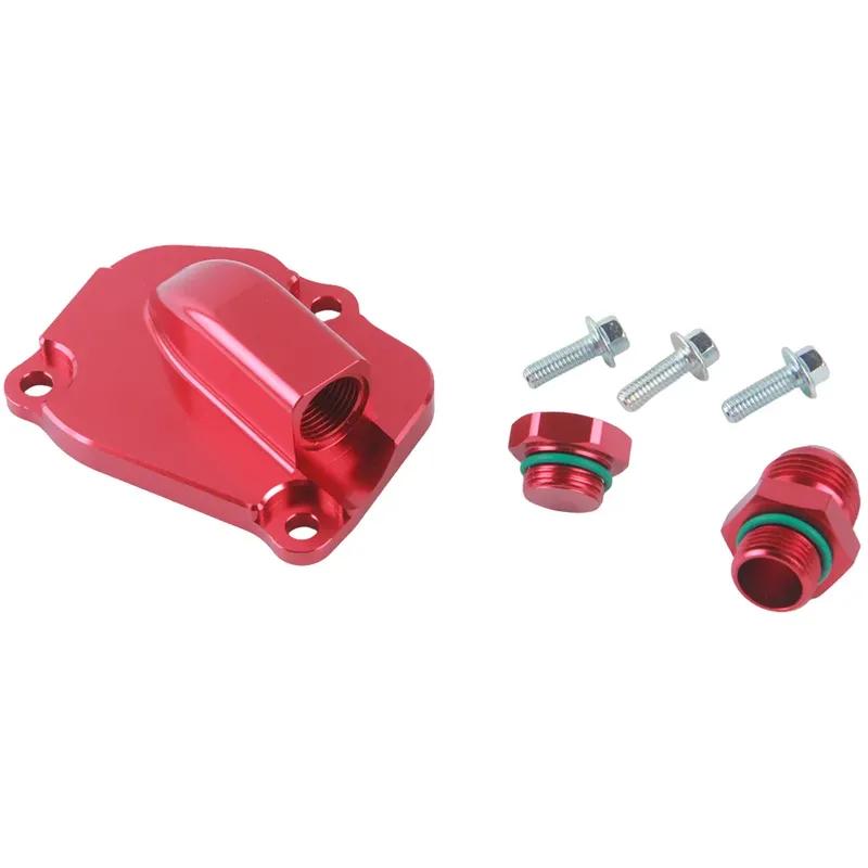 All Out Fab K Series Tensioner Plate 90° Billet Oil Drain catch can K20 K24 BLEM