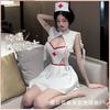 Sexy Underwear Pure Desire Nurse Open Gear Free Small Chest Pajamas Role-playing Suit Nurse Uniform