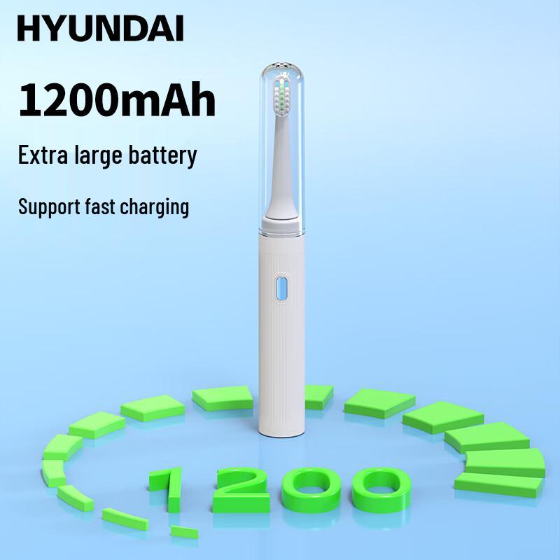 HYUNDAI Portable Macaron Electric Toothbrush X5 CN Plug (adapter Included)