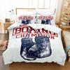 3D Printed Boxing Beding Set Soft Duvet Cover Bedrom Warm Comforter Covers Single Twin King-Sized Dimensionsd Dimensions Comfortable Quilt Cover Home