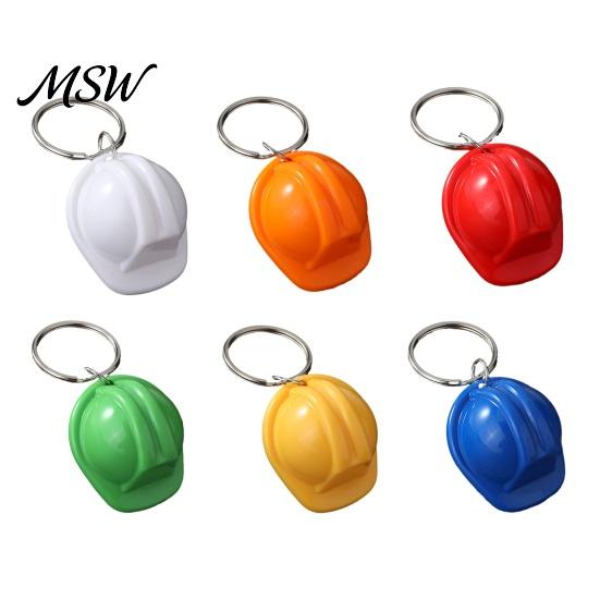 Hard Hat Pendant 5Pcs Mini Security Helmet Keychain, Simulated Construction Key Decorative Holders Ring Holder, Keychain for Backpacks Handbags Small