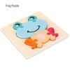 Wooden 3D Puzzle for Early Education: Infant & Toddler Intellectual Development, Hand-Eye Coordination Toy for 1-3 Year Old Boys & Girls