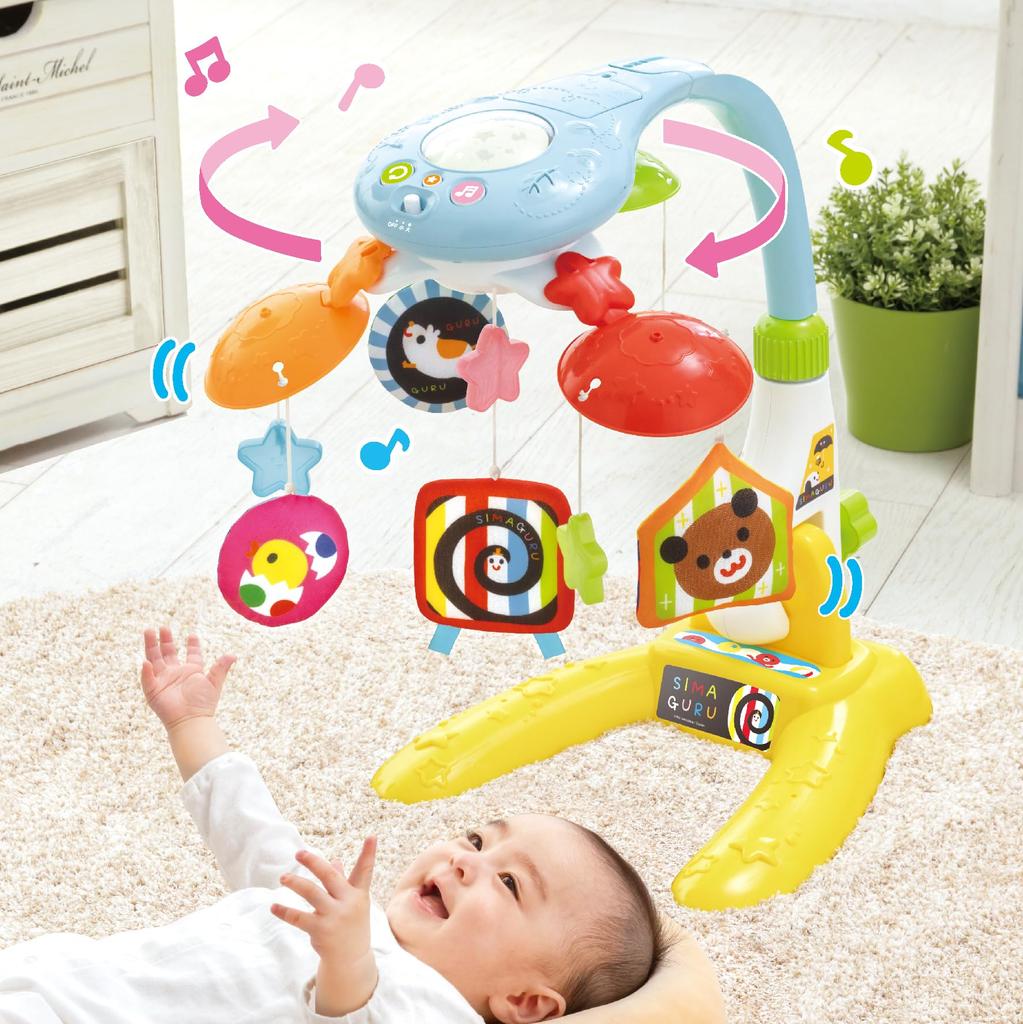 Joy Palette Stop Shimashimaguruguru 4way projector Merry crying! Laugh! Nennemo &
