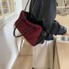 New Matte Women's Bag Contrasting Color Large-capacity Retro Commuter Casual Tote Bag Portable Shoulder Women's Bag