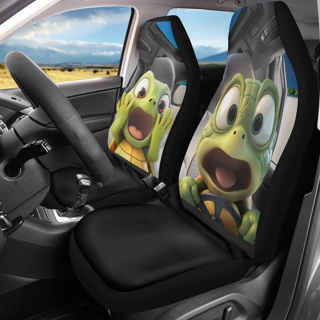 Bulopur Halloween Spider Web Print Front Seat Cover Sets 2 Pack, Car Universal Accessories Interior Decor for Men, Auto Front Seat Covers